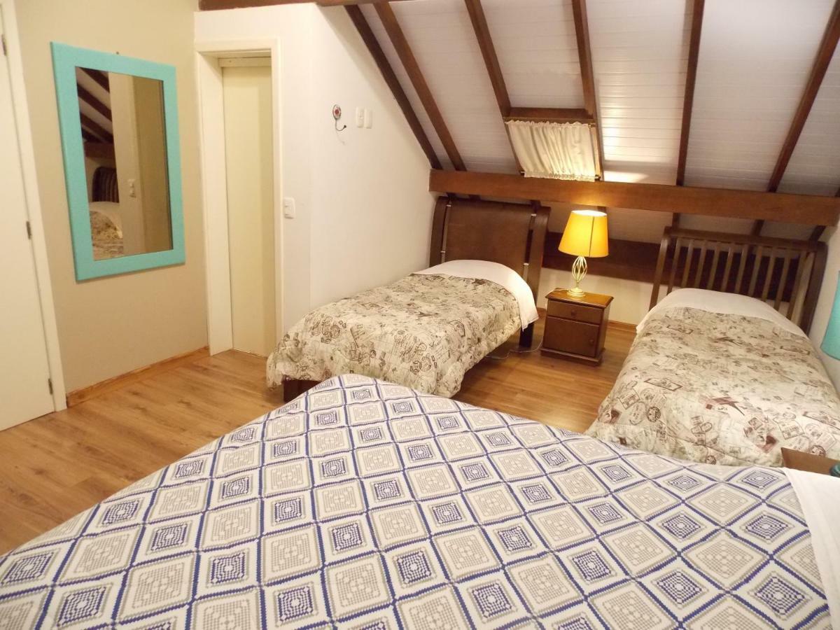 Triplex 3 Suites Em Canela Buitenkant foto